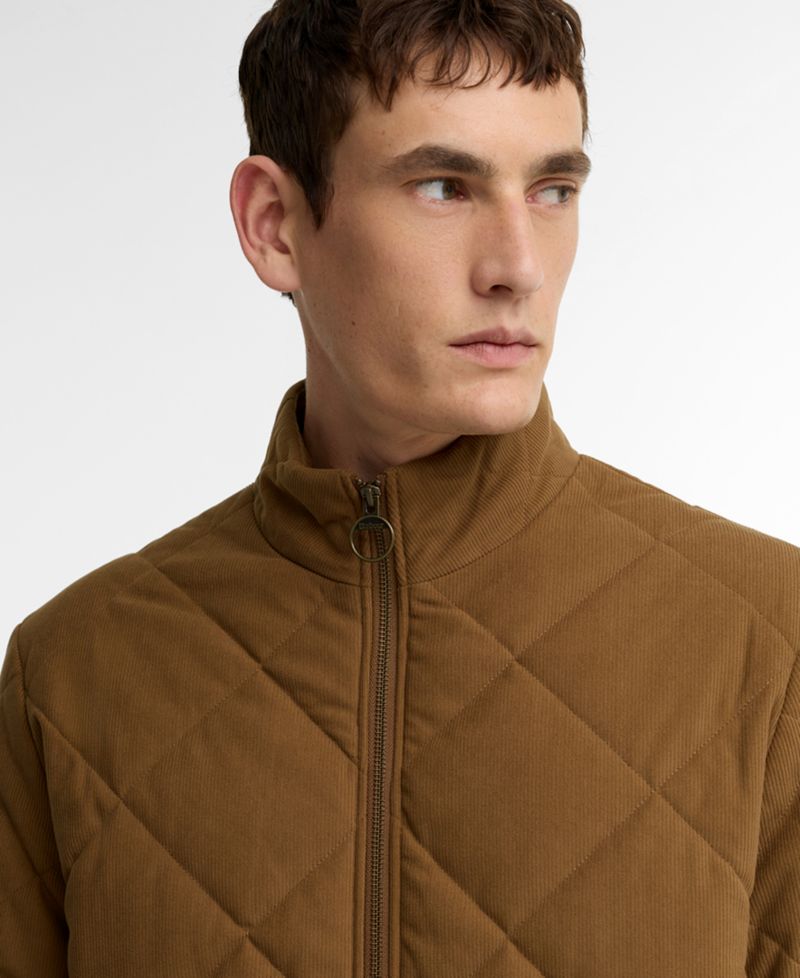 Men's Corden Quilted-Corduroy Jacket