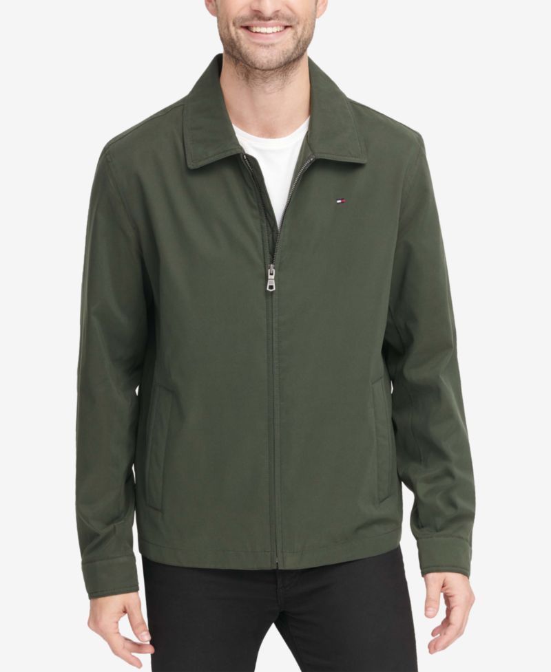 Men's Lightweight Full Zip-Front Jacket