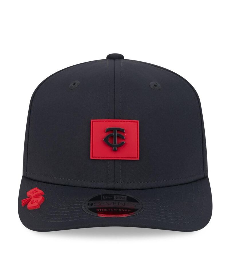 Men's Navy Minnesota Twins 2026 Clubhouse 9SEVENTY Adjustable Hat