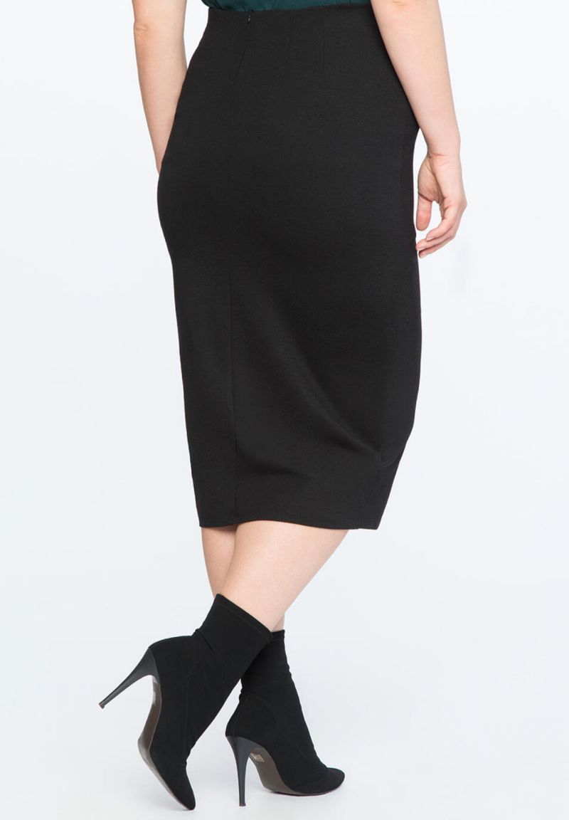 Women's Knit Column Skirt