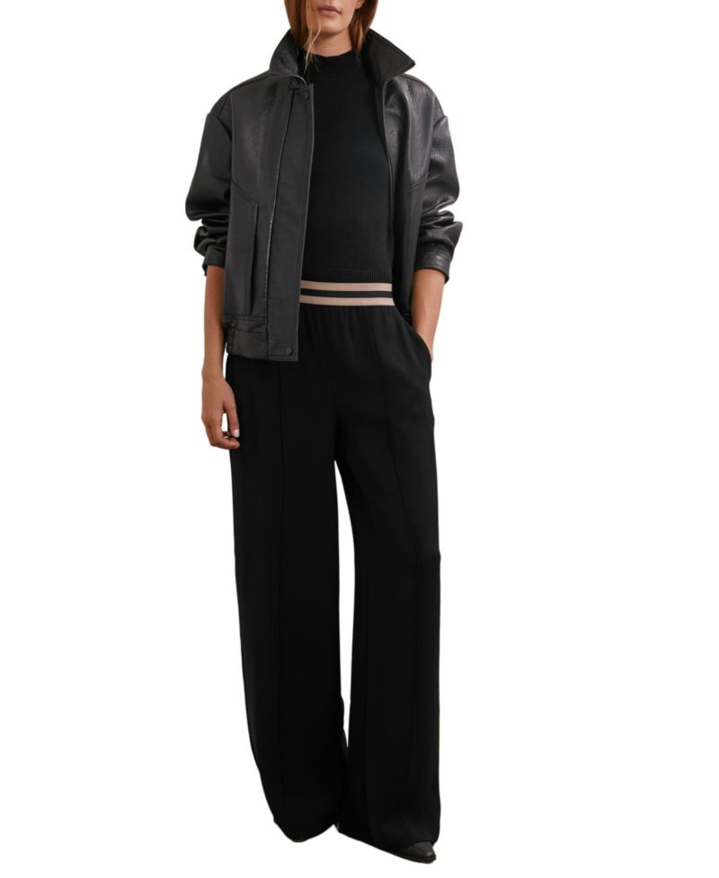 Women's Sonnie Wide-Leg Elasticated-Waistband pants