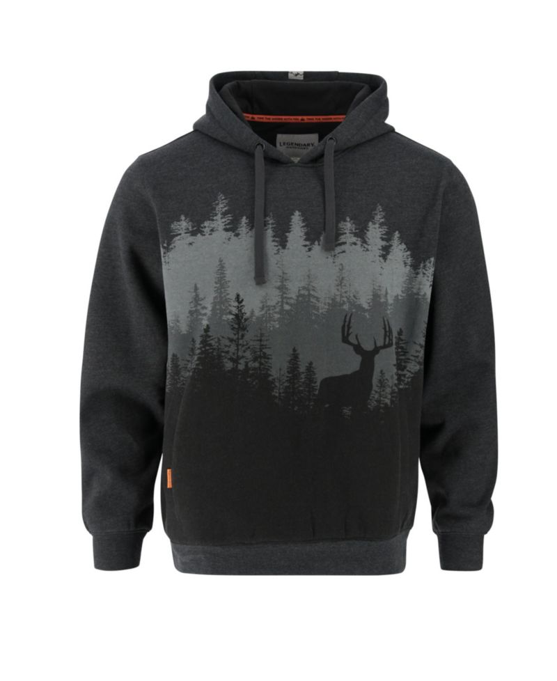 Men's Graphic Printed Hoodie Pullover Long Sleeve Sweatshirt