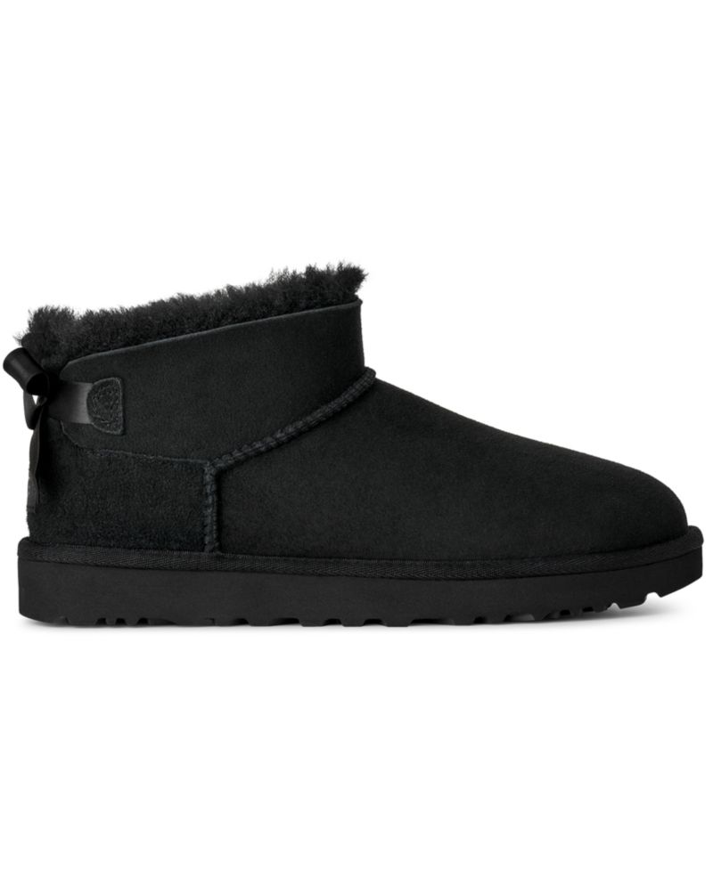 Women's Ultra Mini Bailey Bow Round Toe Booties