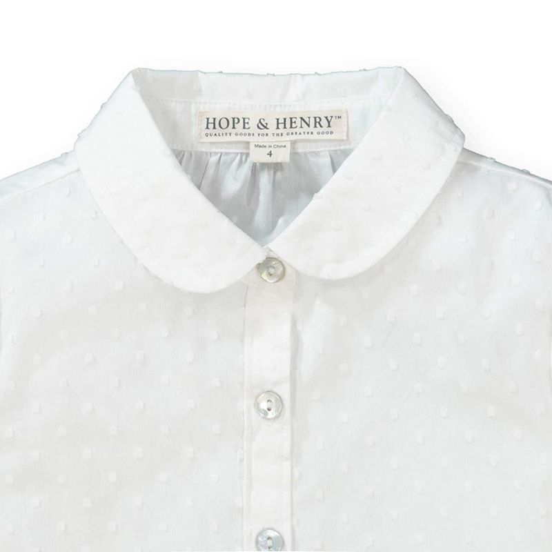 Baby Girls Hope and Henry Peter Pan Collar Top