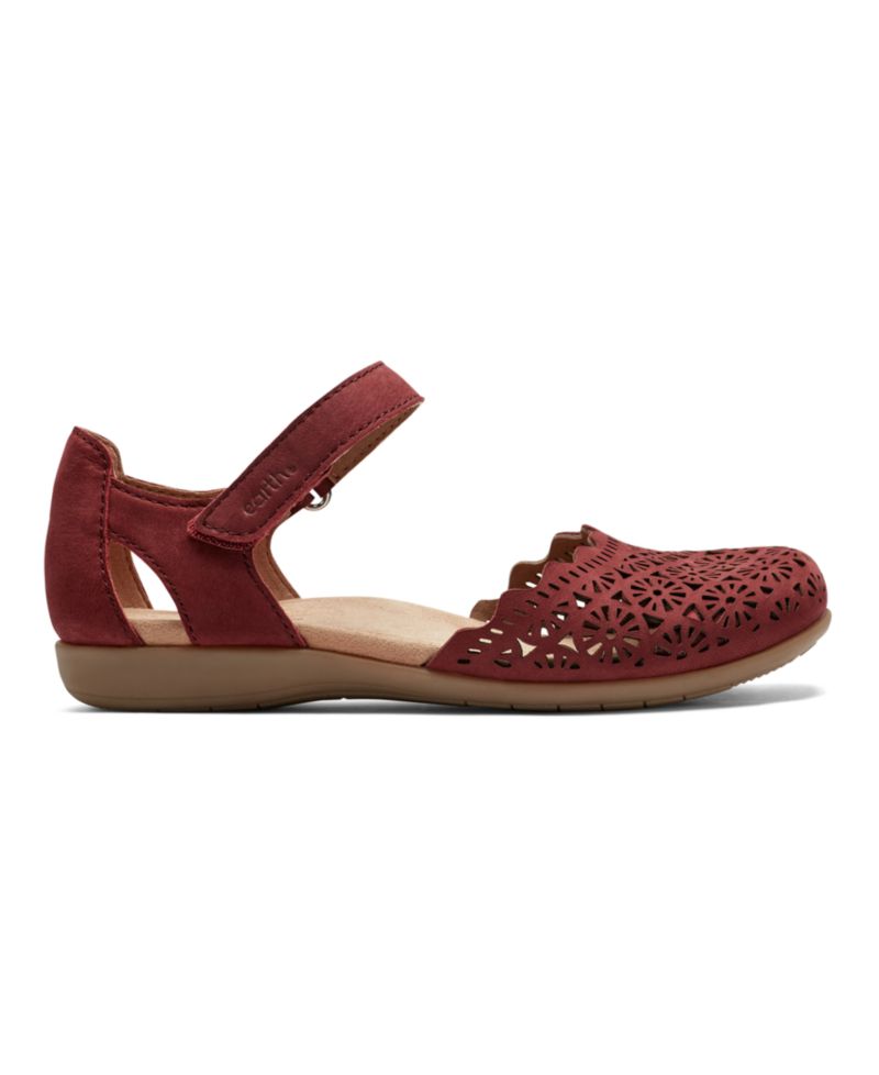 Women's Bronnie Perforated Two-Piece Flat Sandals