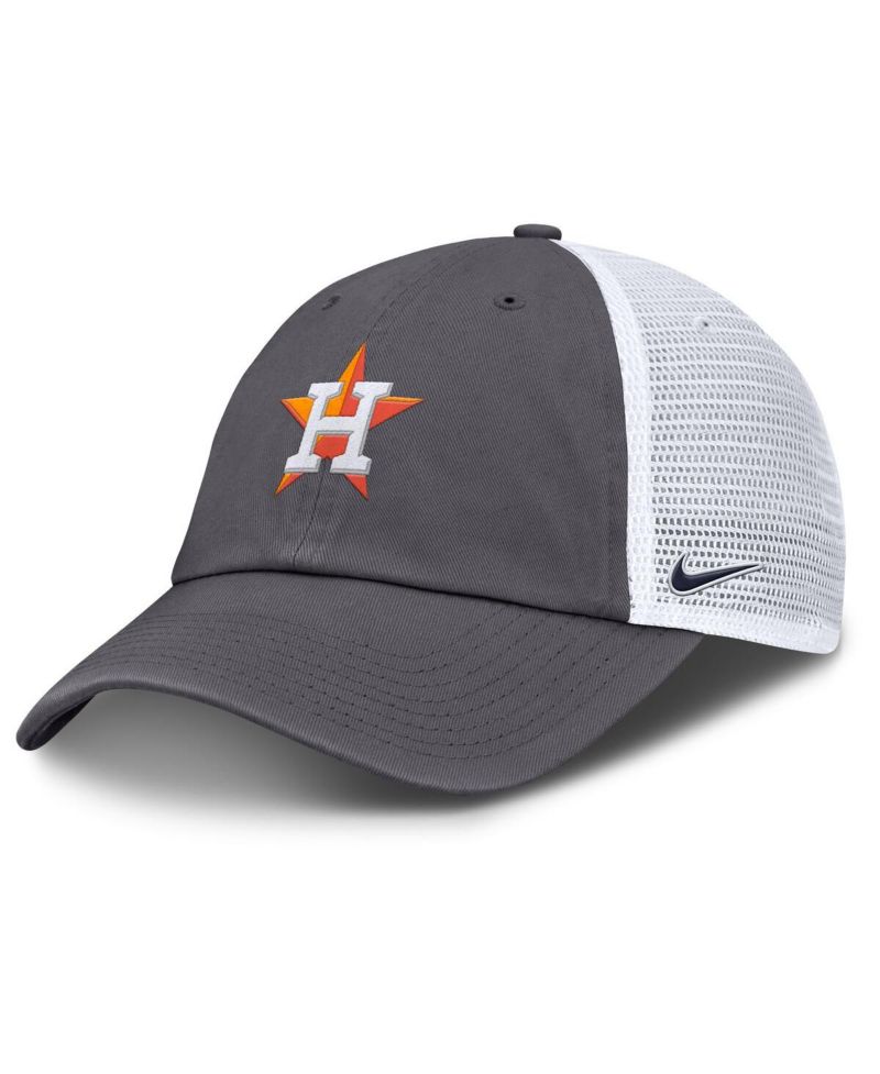 Men's Gray Houston Astros Adjustable Trucker Hat