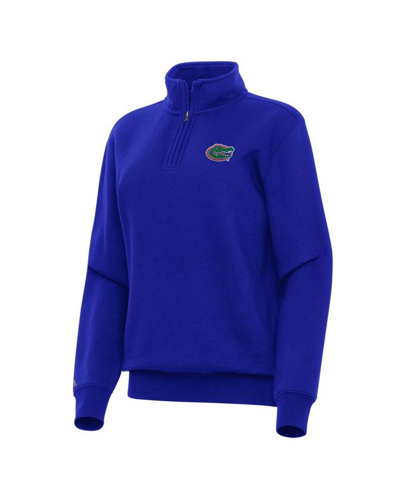 Women's Royal Florida Gators Victory Quarter-Zip Sweatshirt