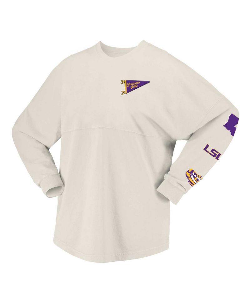 Women's Natural LSU Tigers Local Long Sleeve T-Shirt