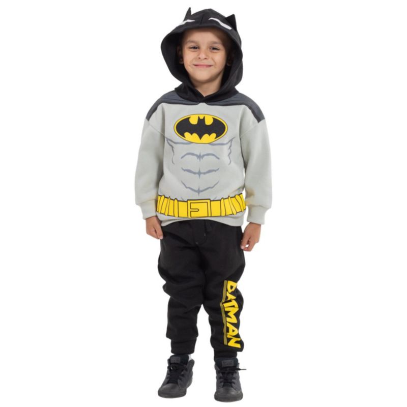 Toddler Boys ( 2T-5T) Fleece Pullover Hoodie and Pants Outfit Set