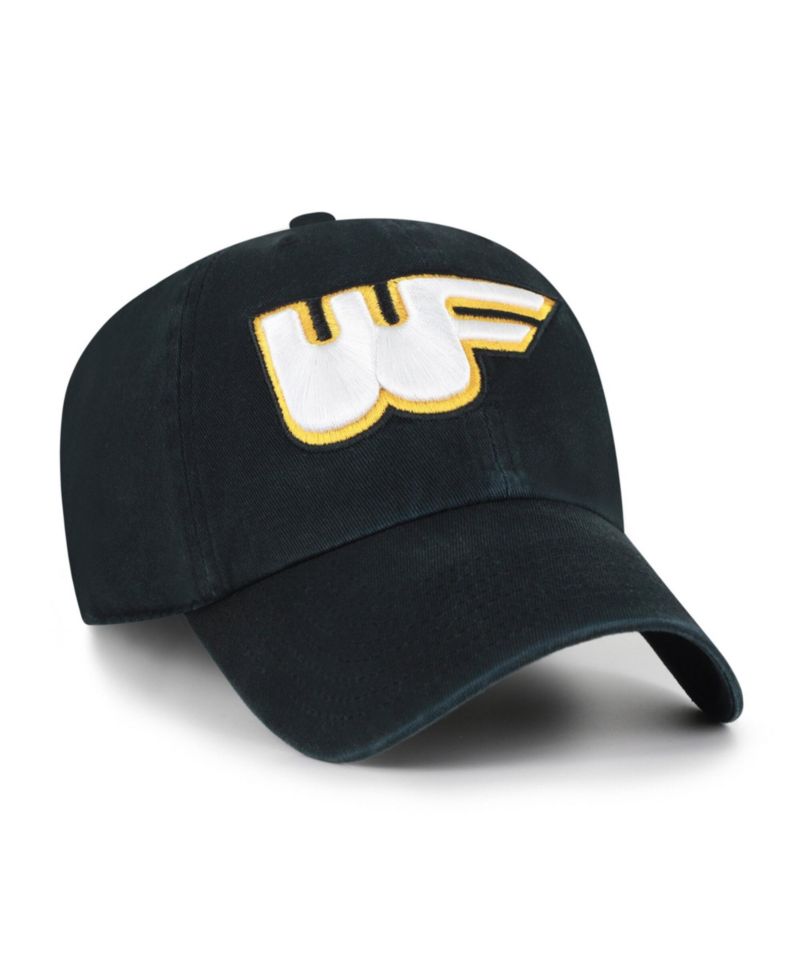 Men's '47 Black Wake Forest Demon Deacons Vault Clean Up Adjustable Hat