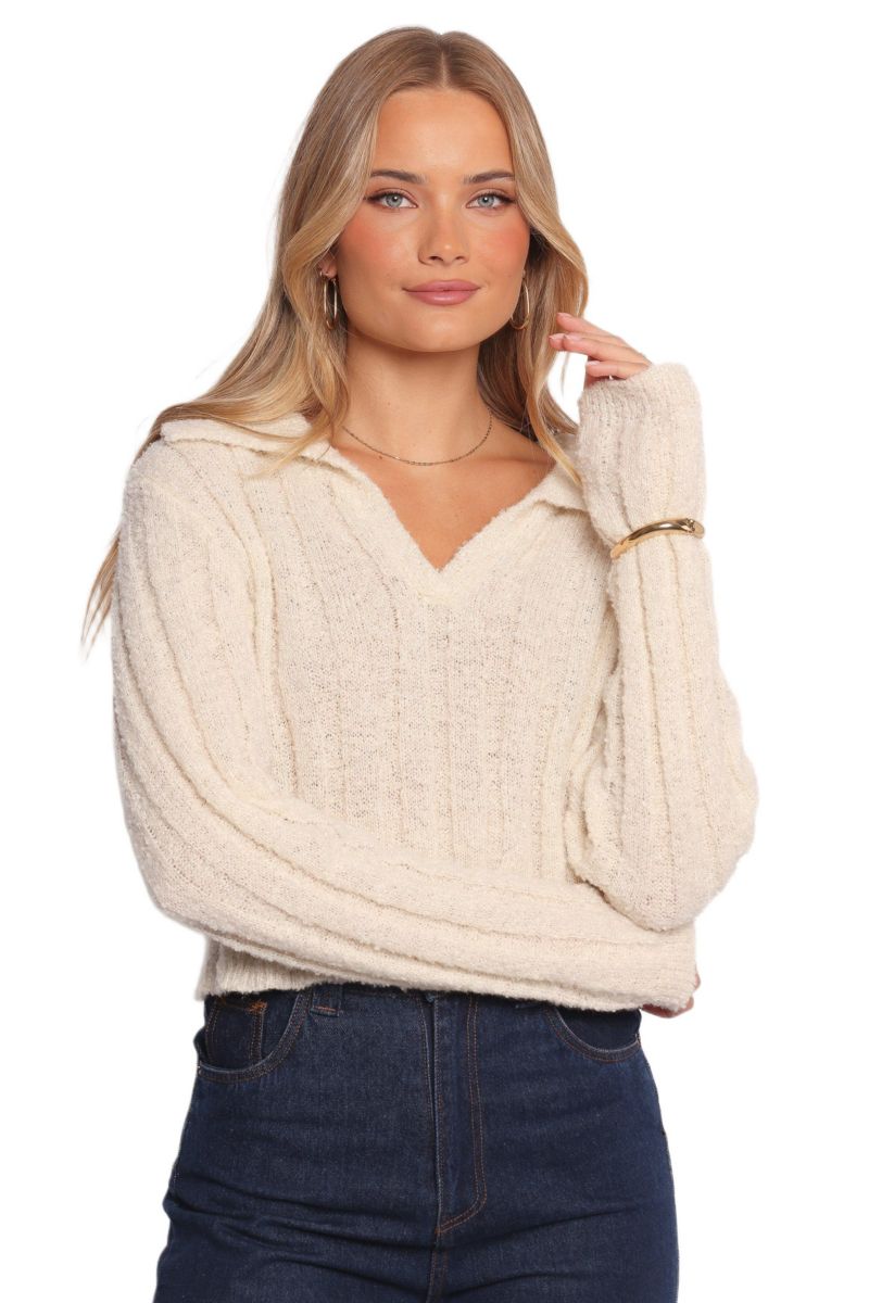 Women's Romy Collar Knit Sweater