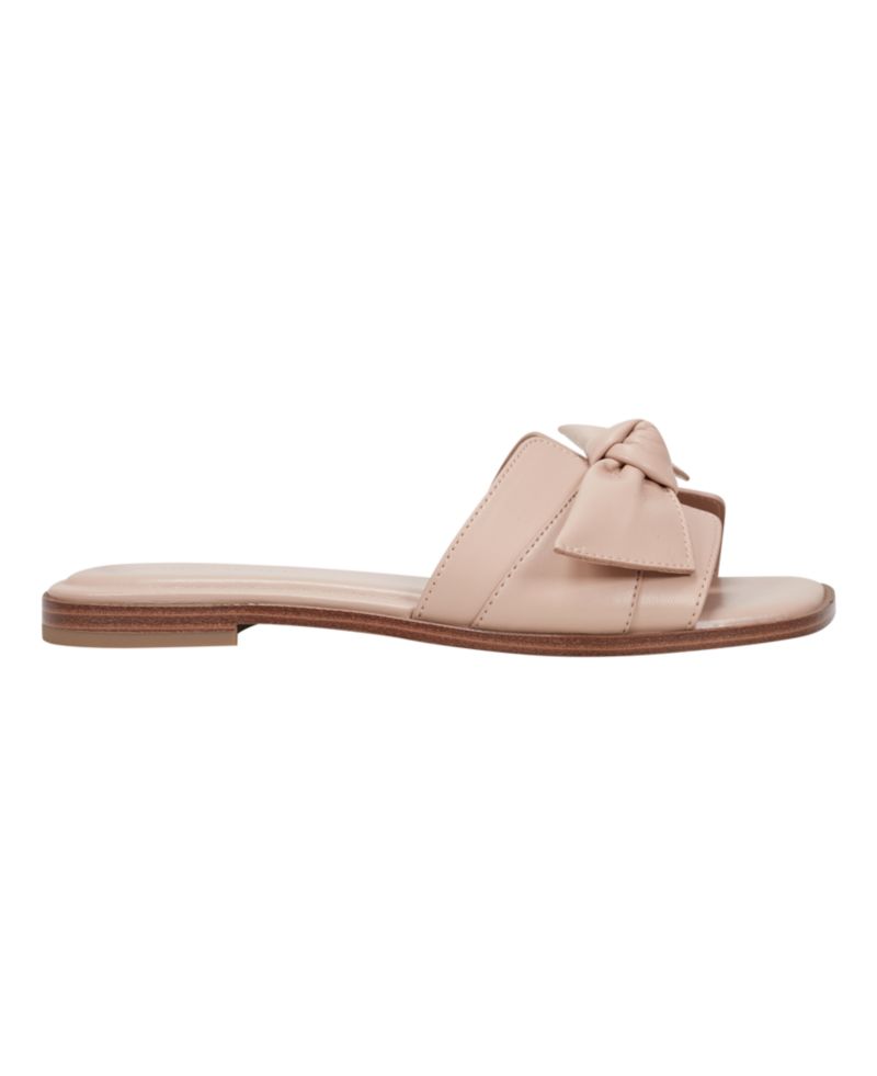 Women's Finey Square Toe Slip-On Flat Sandals