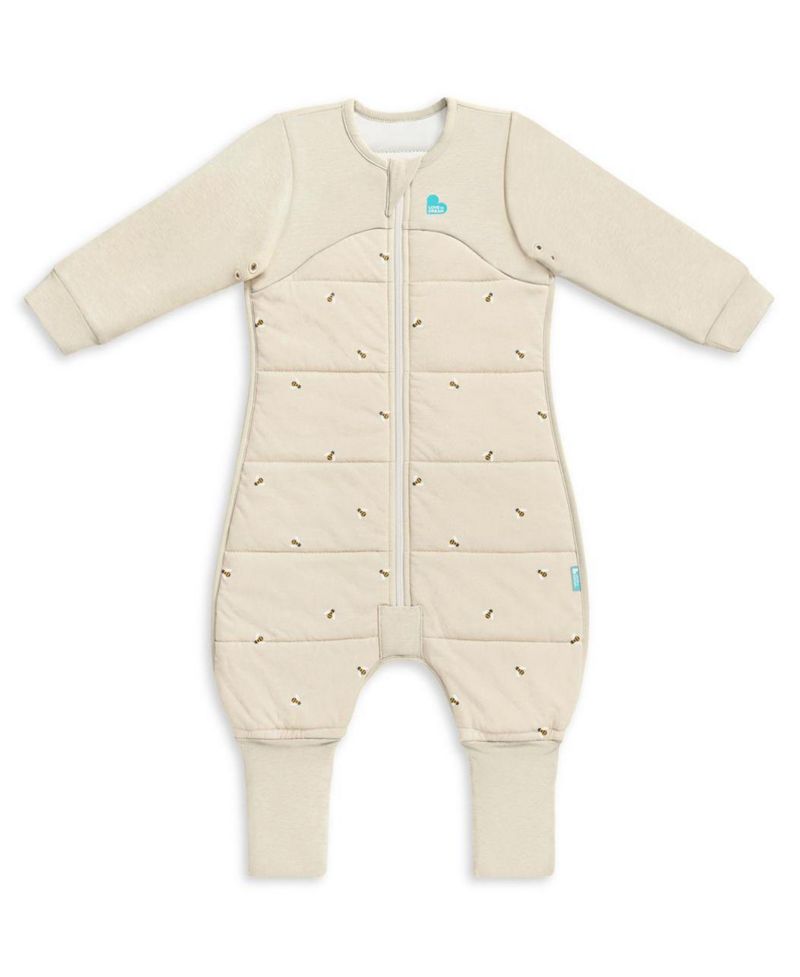 Baby Sleep Suit Cotton Fleece - 1.5 TOG - Olive