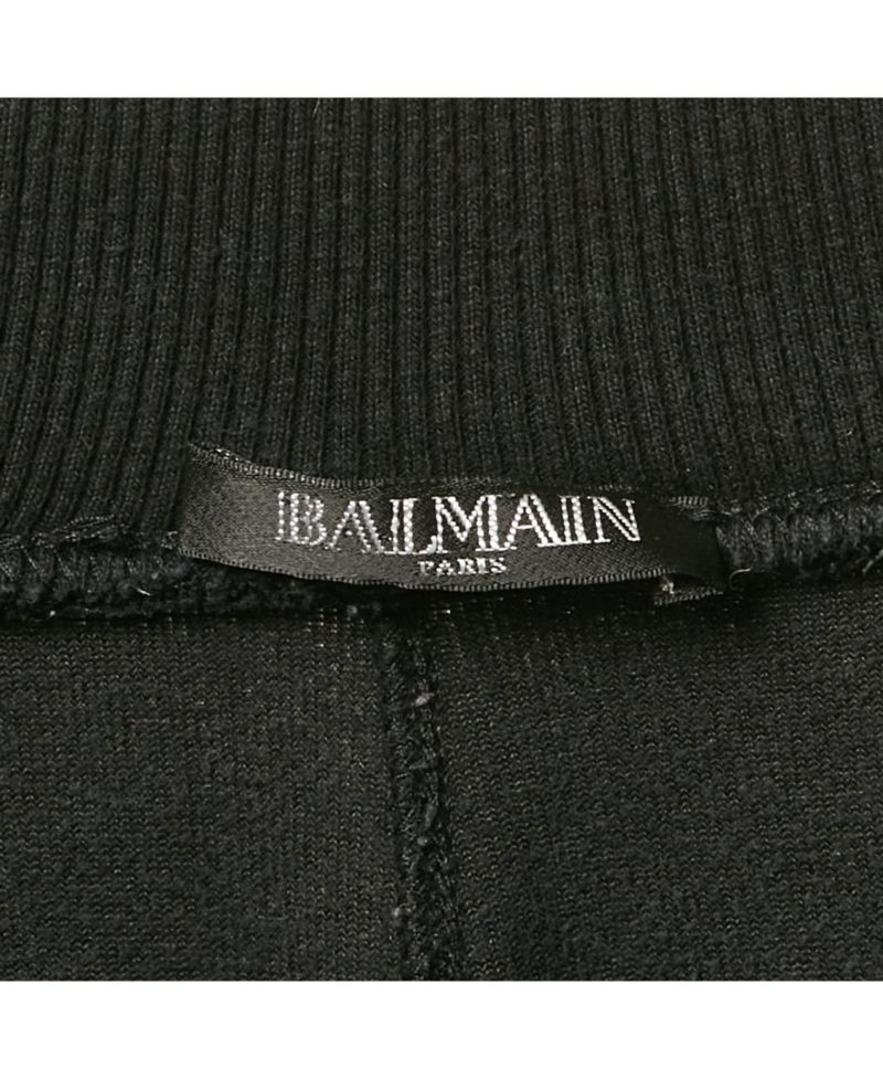 Women's Black Velour Quilted Detail Pants