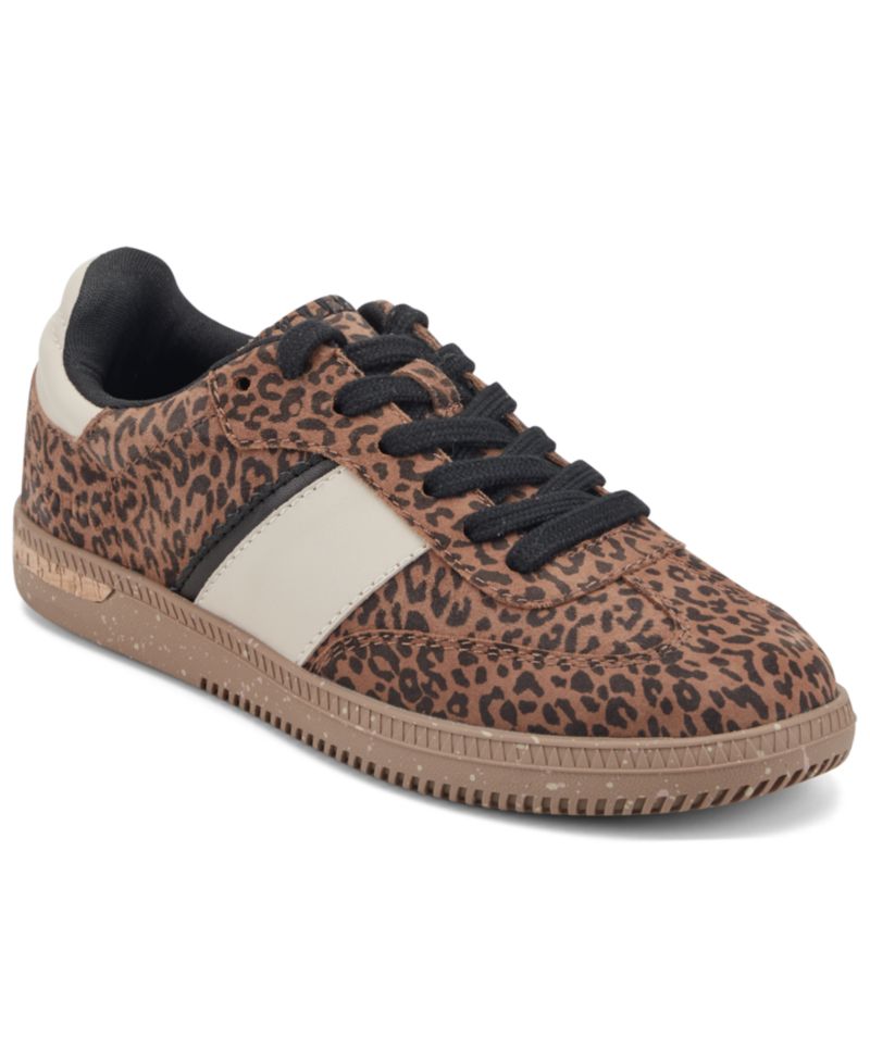 Women's Penny Stripe Lace-Up Sneakers
