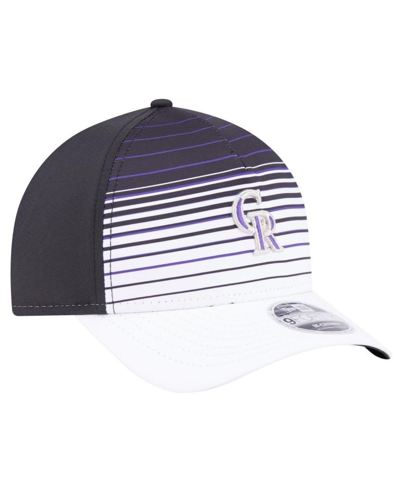 Men's Black Colorado Rockies Gradient 9Forty M-Crown Adjustable Hat