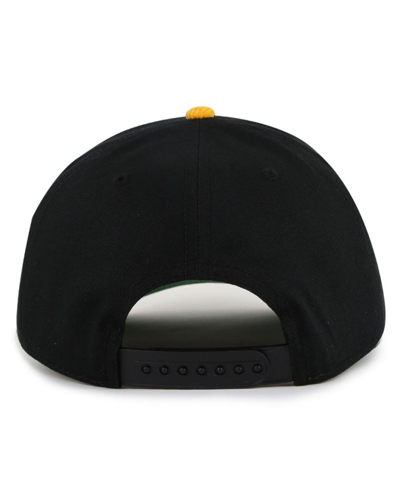 Men's Black/Gold Boston Bruins Burnett Adjustable Hat