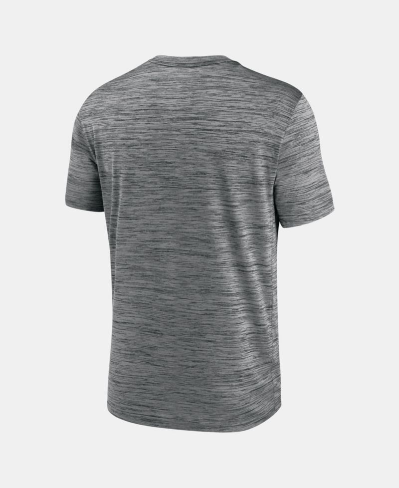 Men's Anthracite Georgia Bulldogs Primetime Arch Logo Velocity Dri-FIT T-Shirt