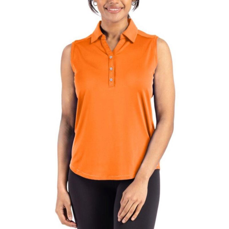 Women's Cutter and Buck Forge Eco Stretch Recycled Sleeveless Polo