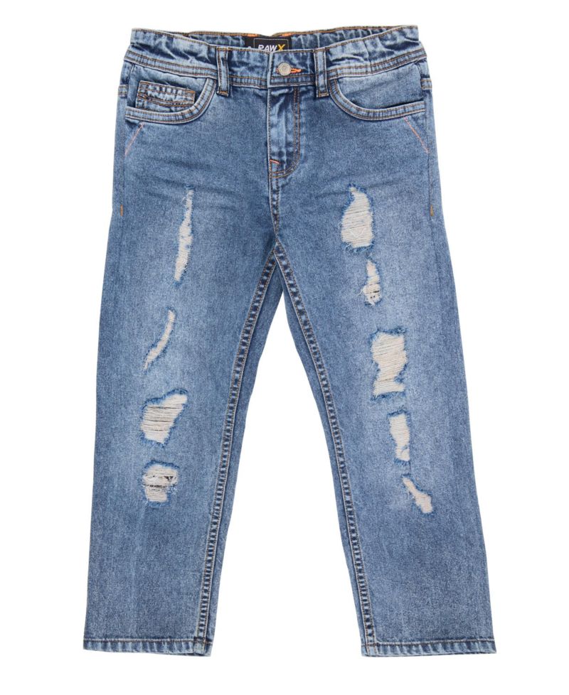 Little Boy's Distressed Jeans Size 4-7