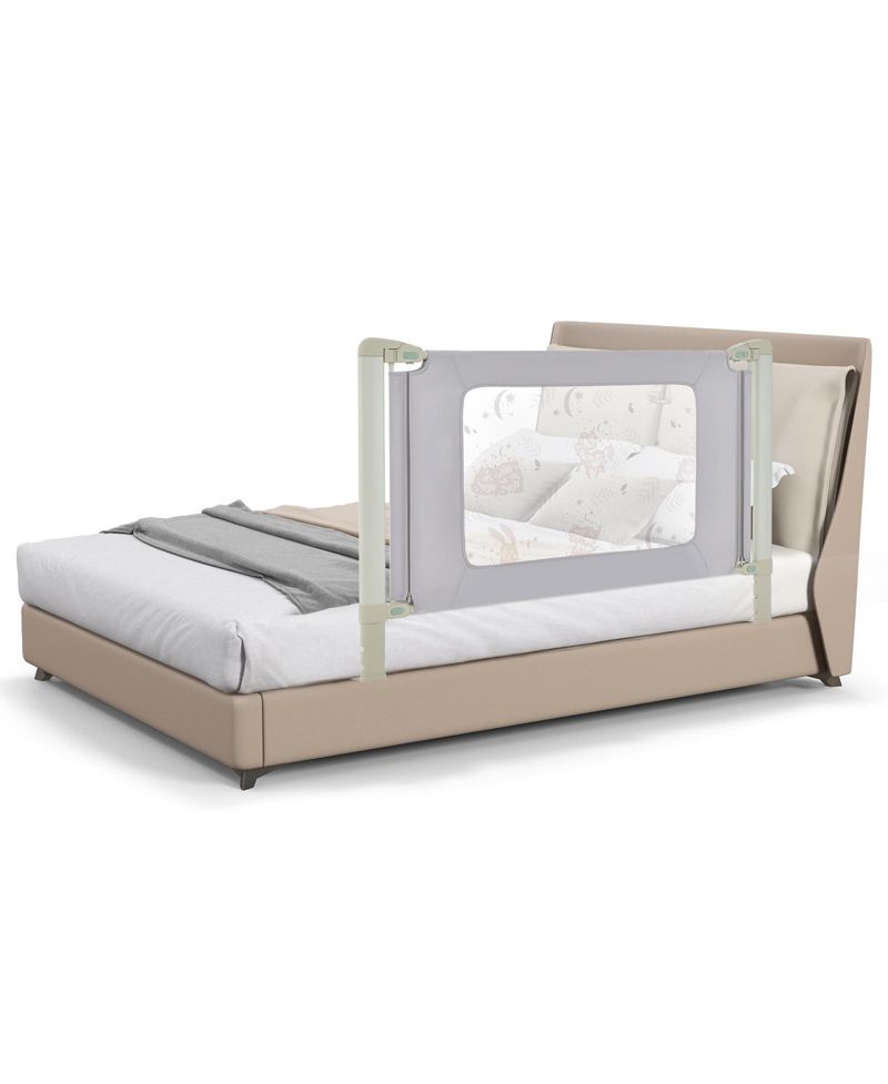 Vertical Lifting Bed Rail for Toddlers with Double Lock-59 inch