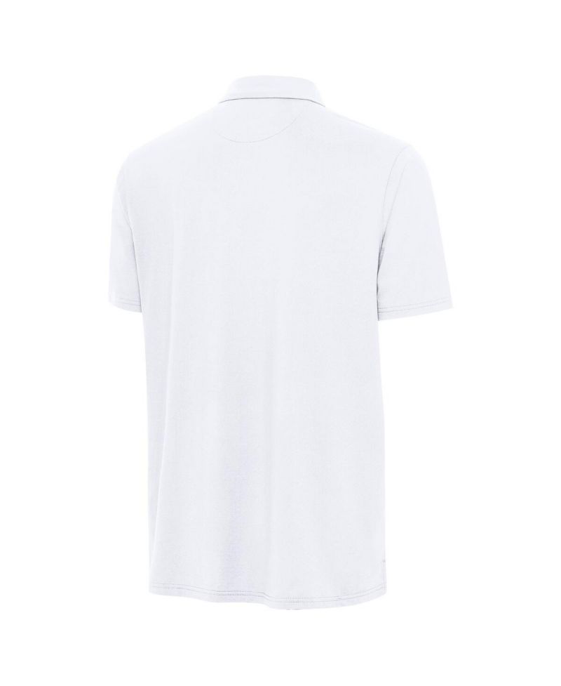 Men's White Michigan Wolverines Era Polo Shirt