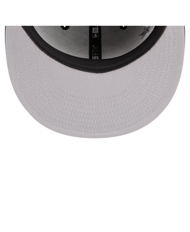 Men's Black Brooklyn Nets Team Collage 59FIFTY Fitted Hat