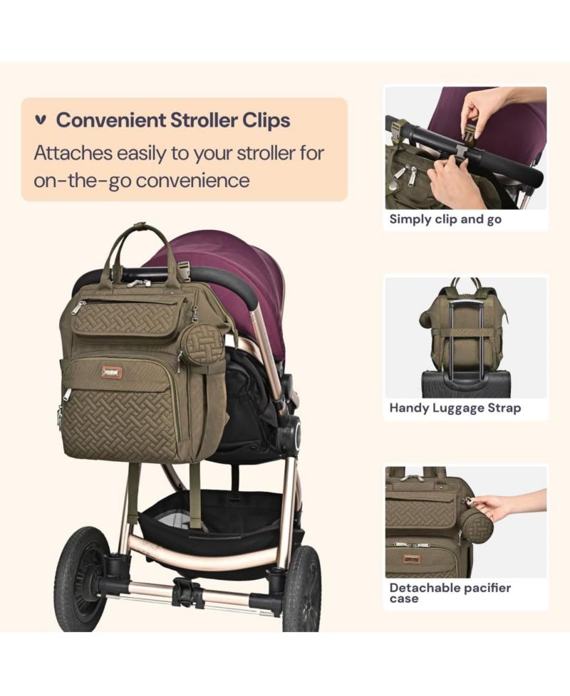 Kids Diaper Bag Backpack Ultimate Bag Versatile Diaper Bag for Modern Parents