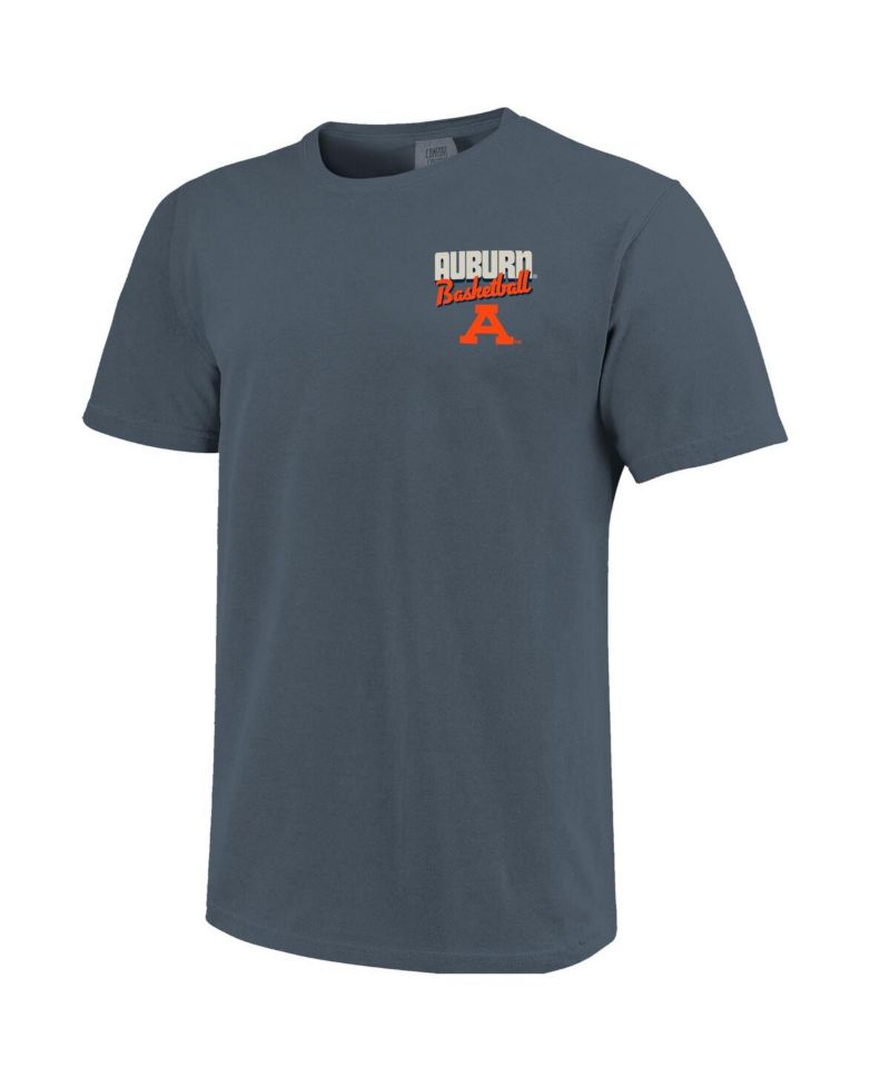 Men's Navy Auburn Tigers Comfort Colors Mascot Dunk T-Shirt