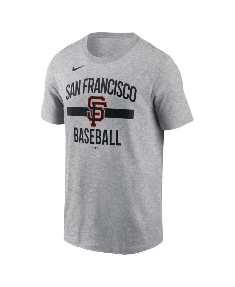 Men's Heather Gray San Francisco Giants Arched T-Shirt