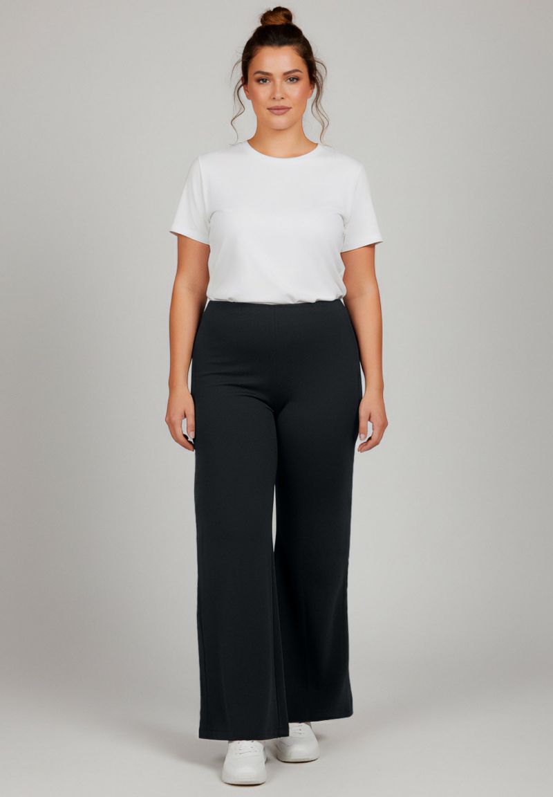Women's Ponte Wide Leg Pant