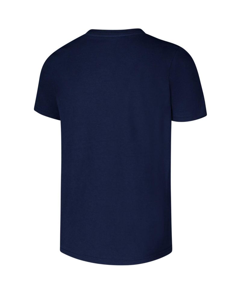 Big Boys and Girls Caitlin Clark Navy Indiana Fever Name & Number Player T-Shirt