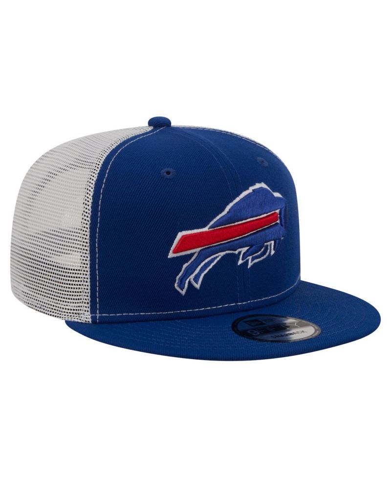 Men's Royal Buffalo Bills Core Team 9FIFTY Trucker Snapback Hat
