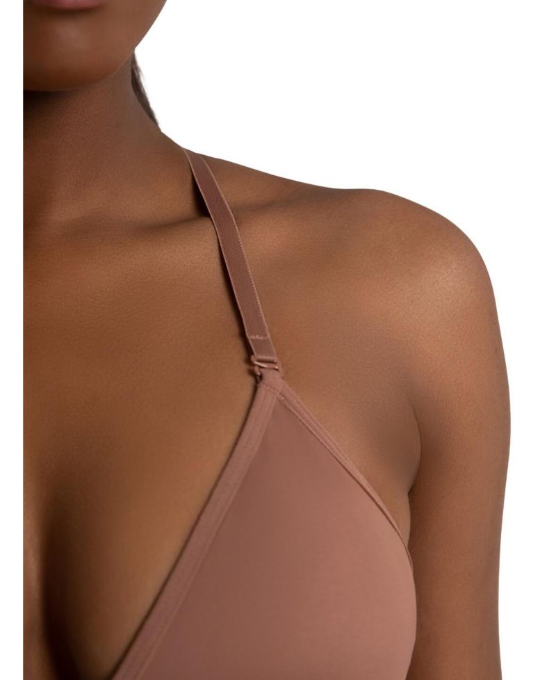 Plunge Neck Mesh Midriff Leotard