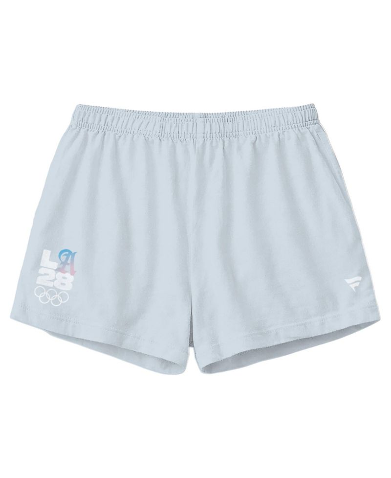 Women's Light Blue LA28 Bluebell Collection Lounge Shorts