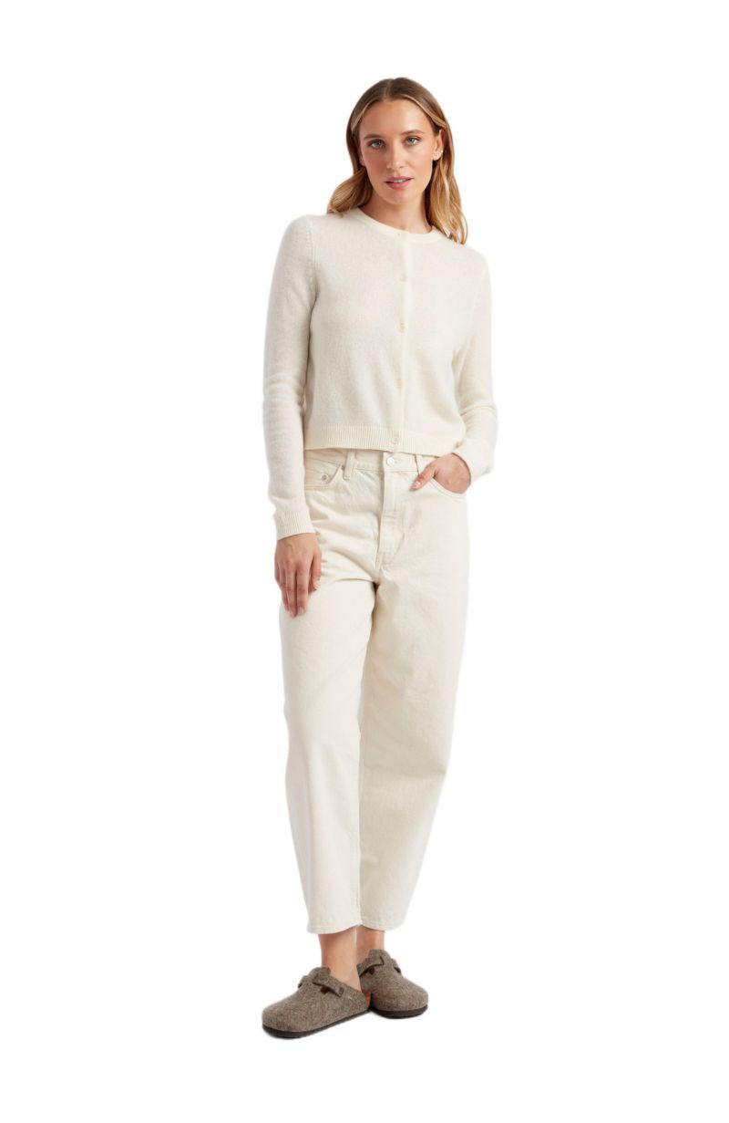 Women's Chinti and Parker Pure Cashmere Summer Cropped Cardigan