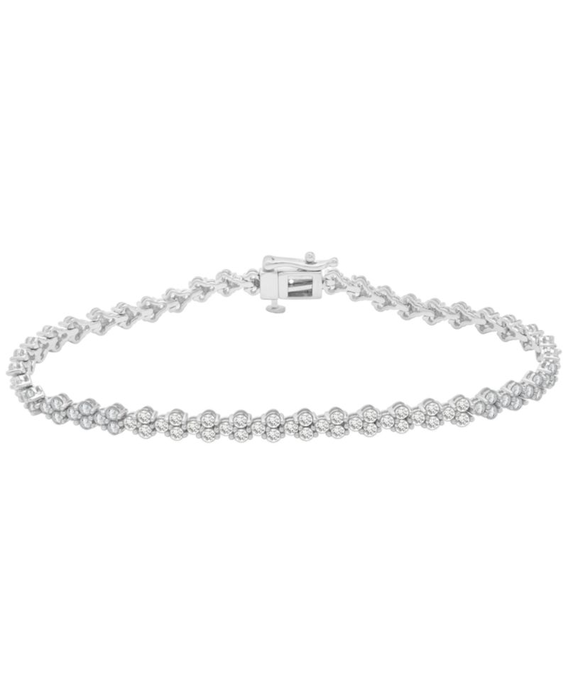 Diamond Tennis Bracelet (2 ct. t.w.) in 10k White Gold