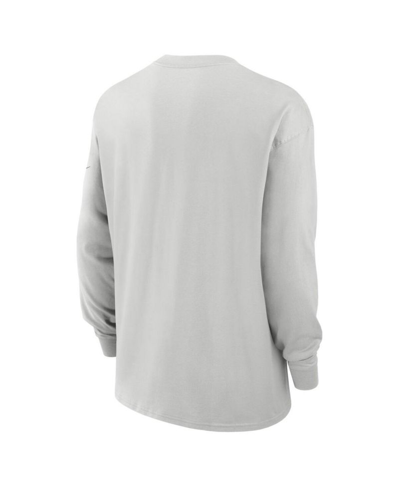 Men's Gray New York Jets Essential Heavy Max90 Long Sleeve T-Shirt