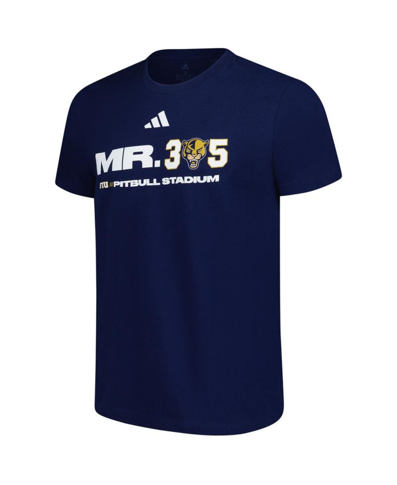 Men's Navy FIU Panthers x Pit Bull Fresh T-Shirt