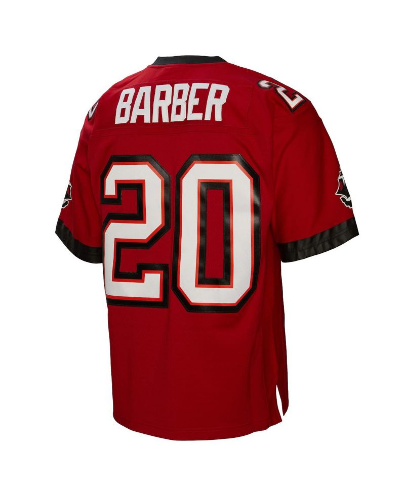 Men's Ronde Barber Red Tampa Bay Buccaneers 2002 Legacy Retired Player Jersey