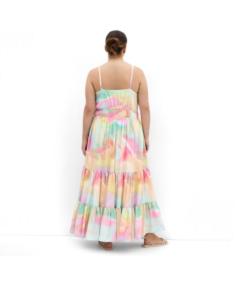 Women's Kalea Swirl Print Maxi Dress