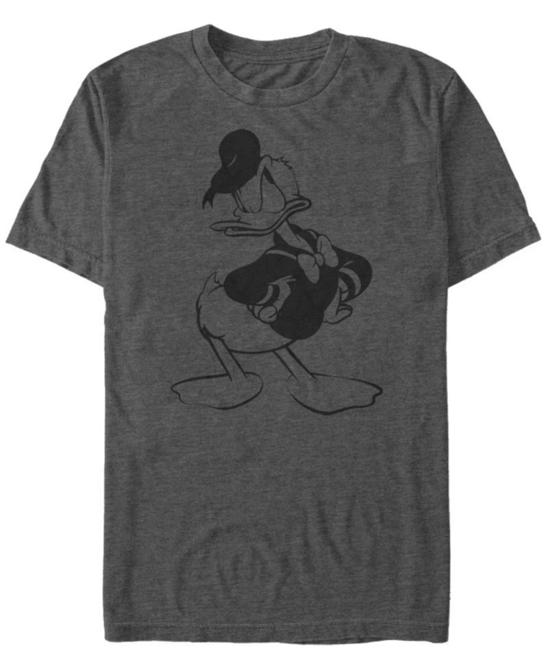 Men's Old Print Donald Short Sleeve Crew T-shirt