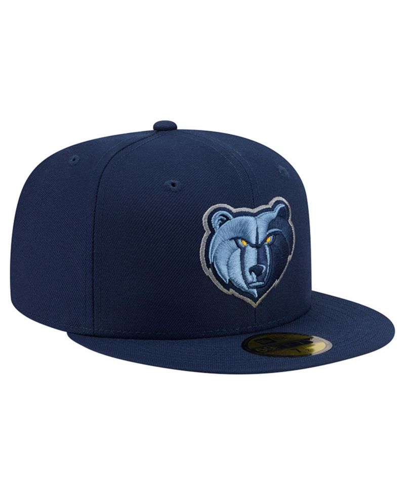Men's Navy Memphis Grizzlies Team 59FIFTY Fitted Hat
