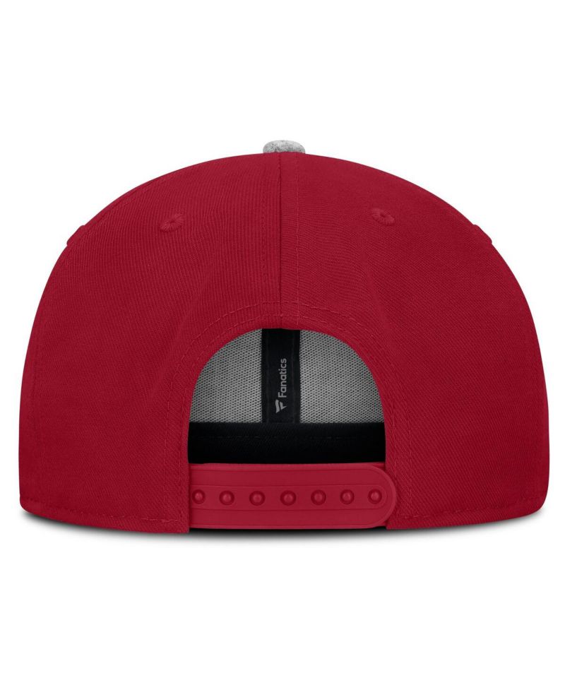Men's Crimson Oklahoma Sooners Loden Snapback Hat
