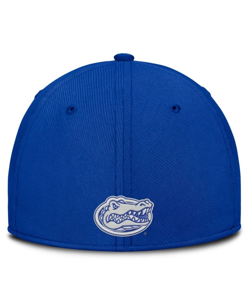 Men's Royal Florida Gators Rise On-Field Swoosh Flex Dri-FIT Flex Hat