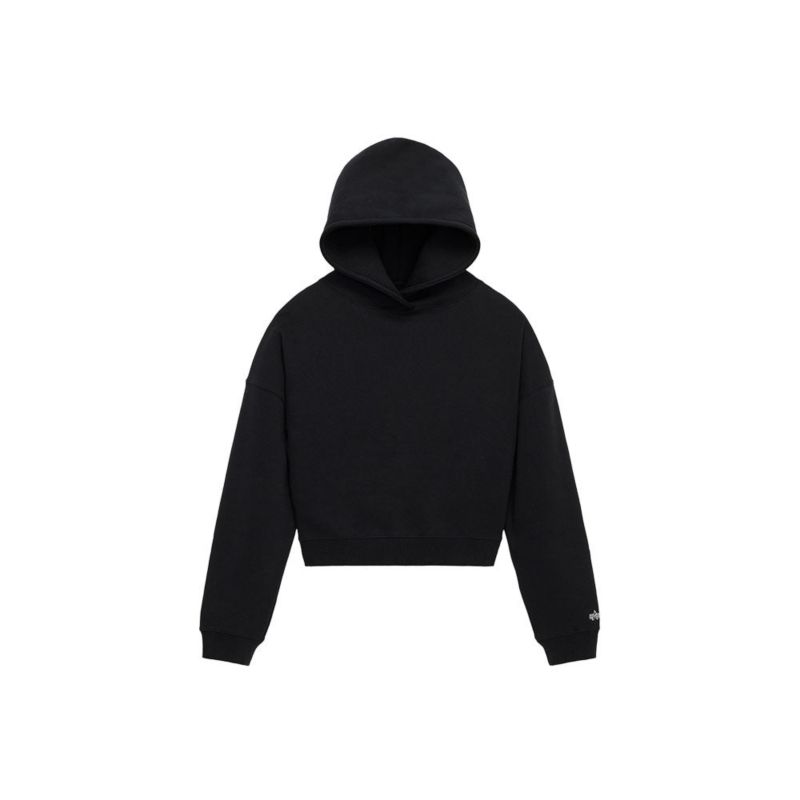 Women's Essential Cropped Hoodie W
