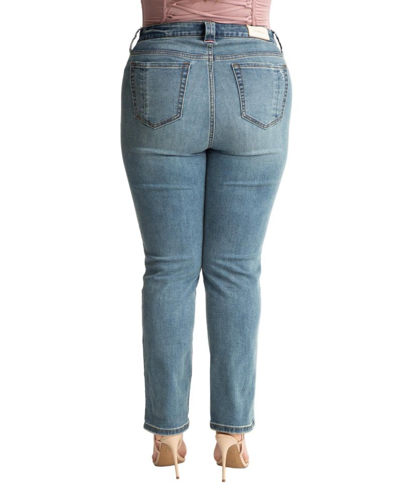 Women's Denim High Rise Straight in 30" Inseam