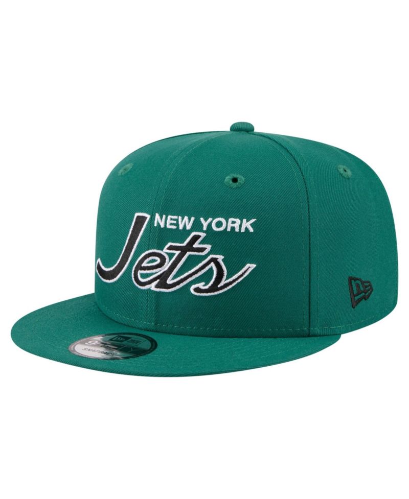 Men's Green New York Jets Core Team Script 9FIFTY Snapback Hat