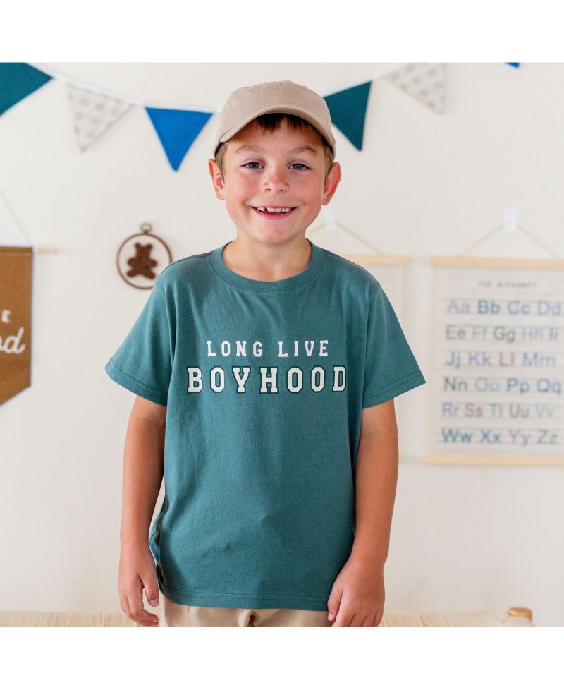 Little Boys Long Live Boyhood Short Sleeve T-Shirt