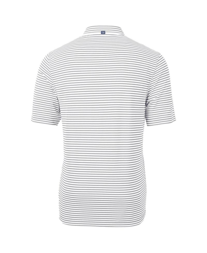 Men's Auburn Tigers Throwback Logo Virtue Eco Pique Stripe Polo